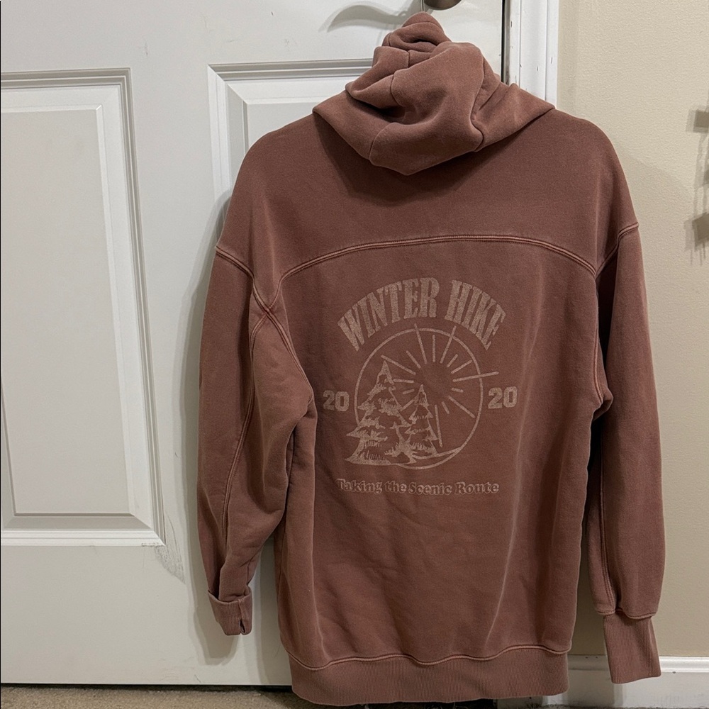 Offline by Aerie Brown Oversized Hoodie - Picture 2 of 3